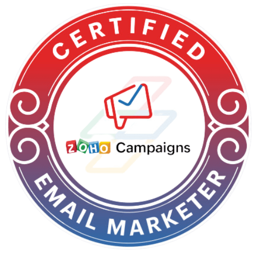 Certified zoho consultants | Certified zoho campaigns consultants | 