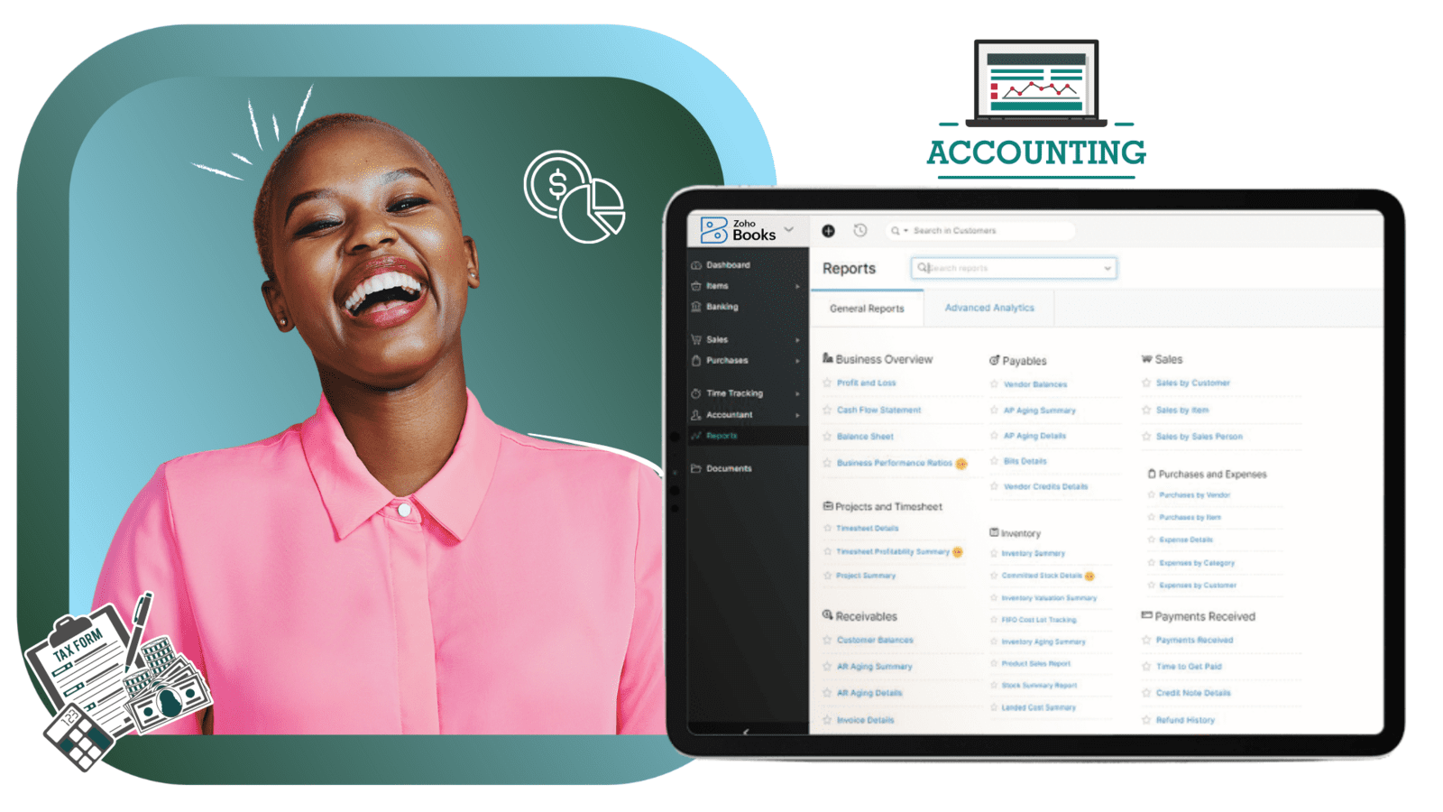 Zoho online accounting software in zimbabwe