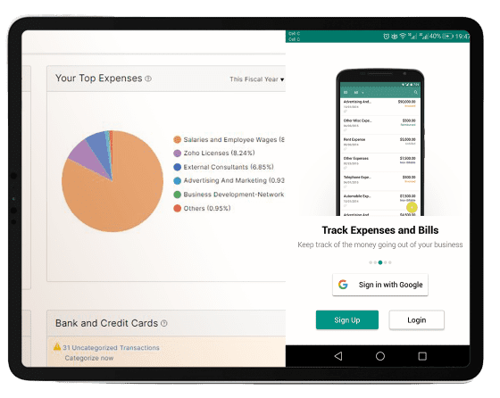 Zoho Books Expense Management Features Infolytics Zimbabwe